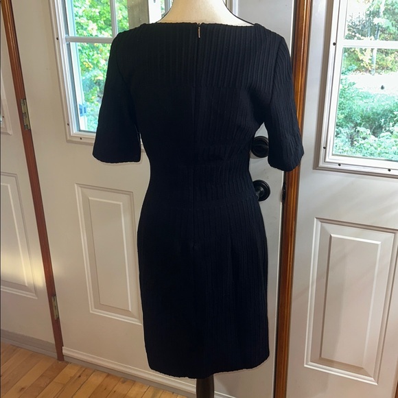 Hugo Boss Black Ribbed Dress - Picture 3 of 11